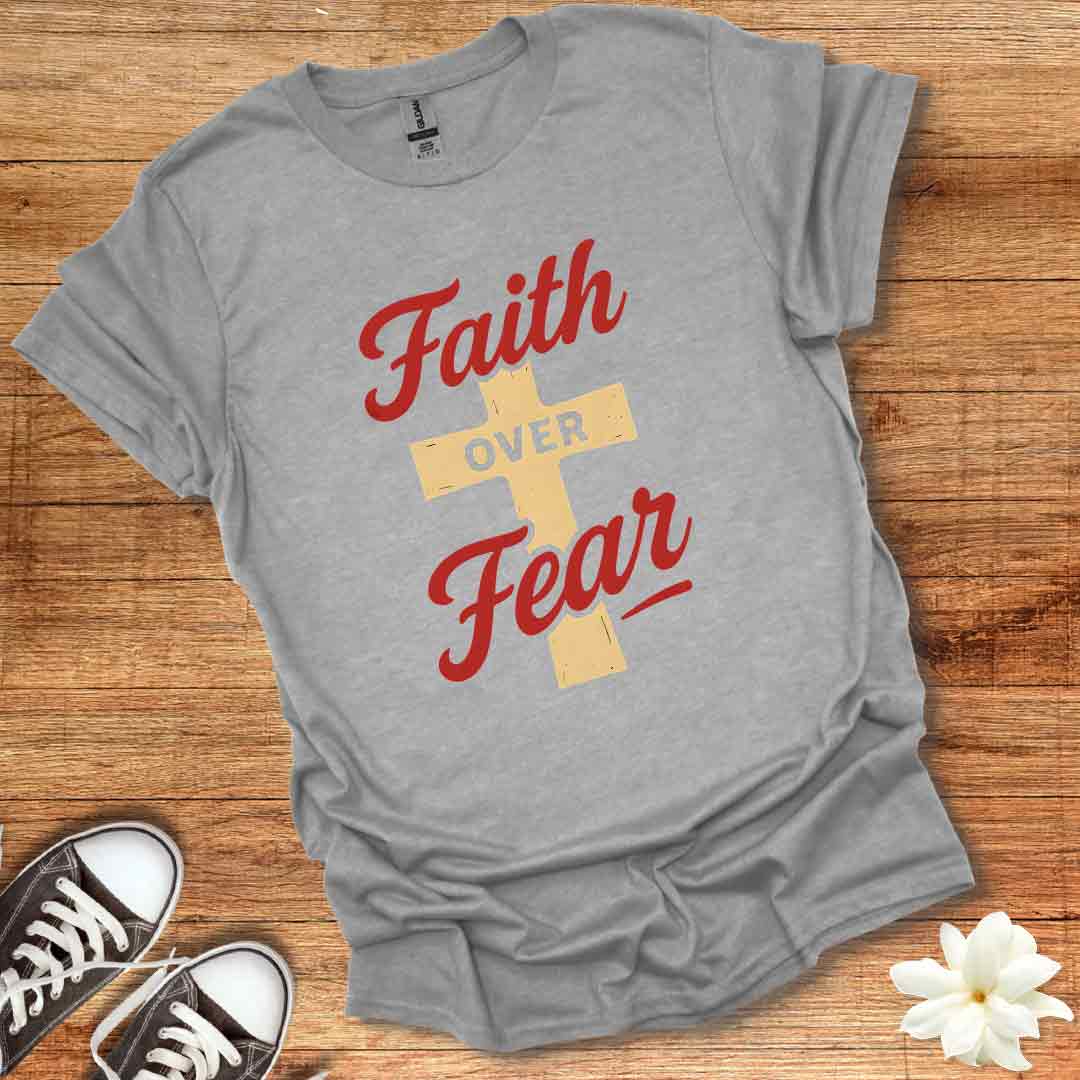 Faith Over Fear Vintage T-Shirt