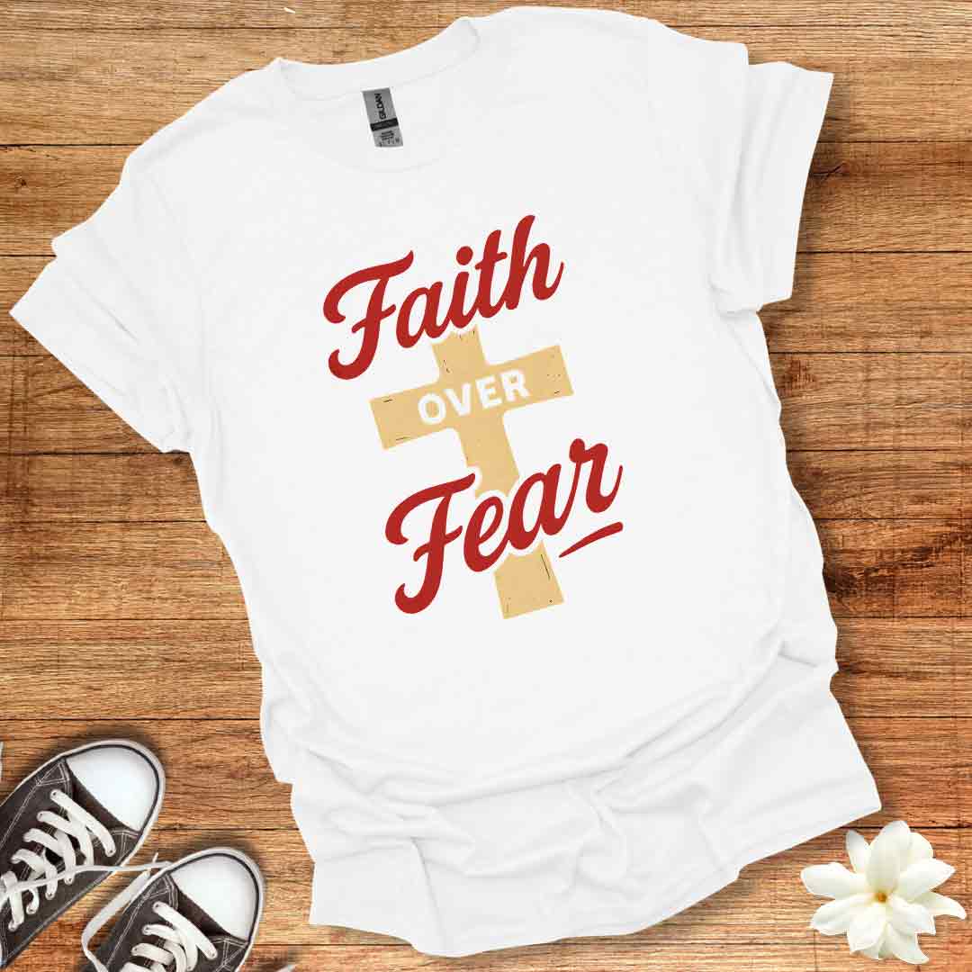 Faith Over Fear Vintage T-Shirt