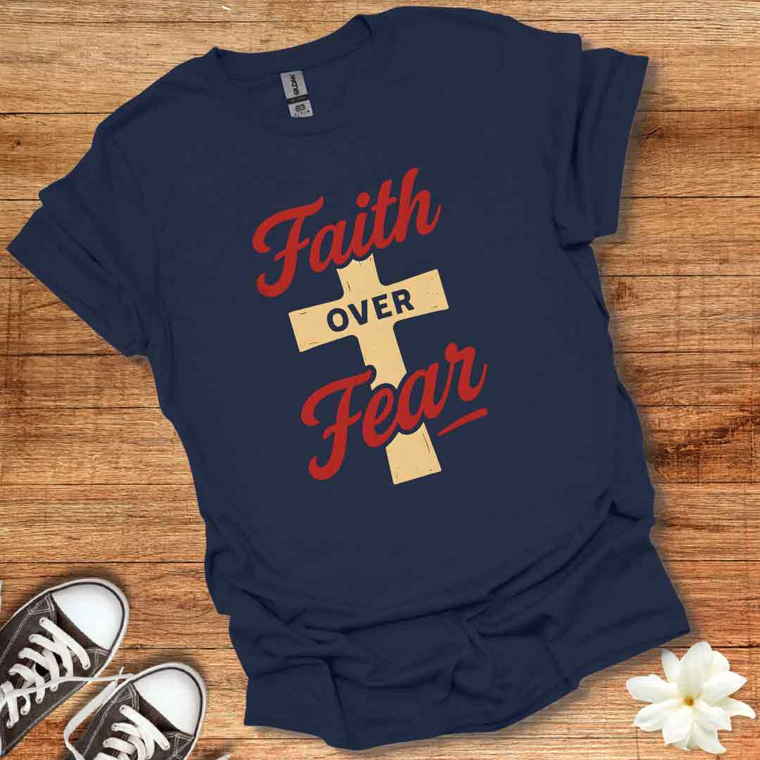 Faith Over Fear Vintage T-Shirt