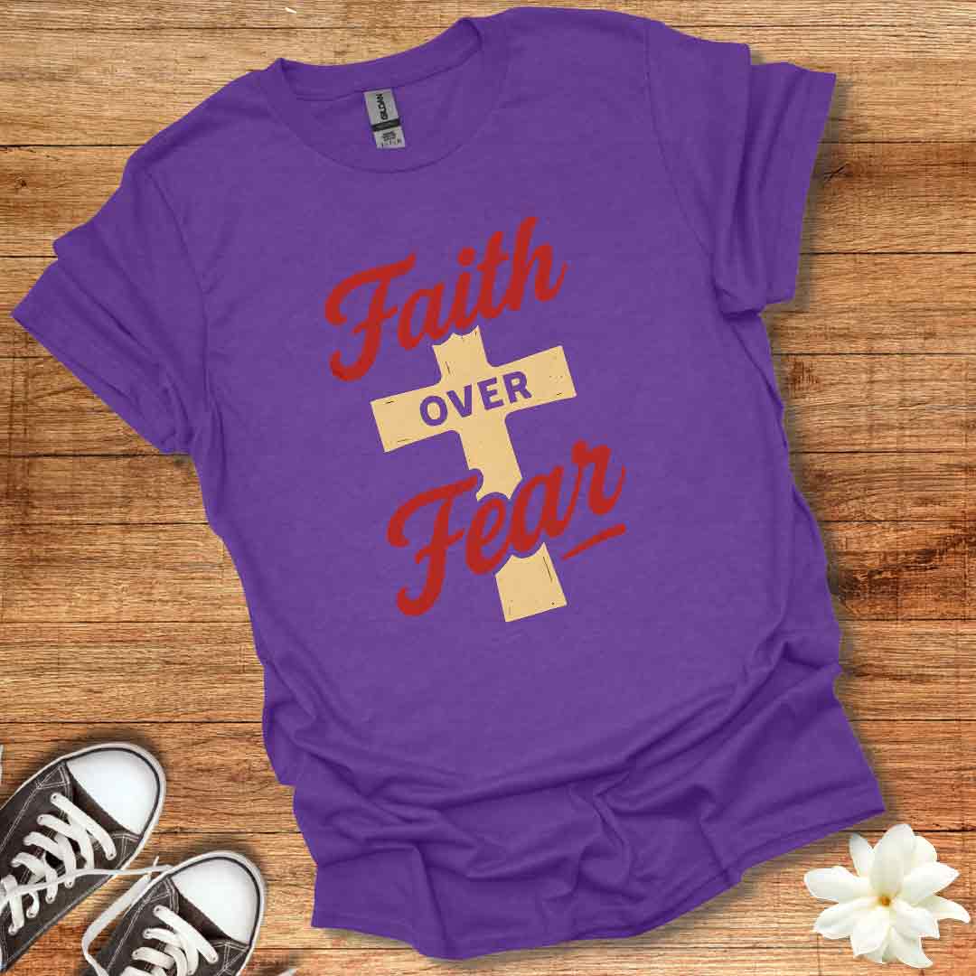 Faith Over Fear Vintage T-Shirt