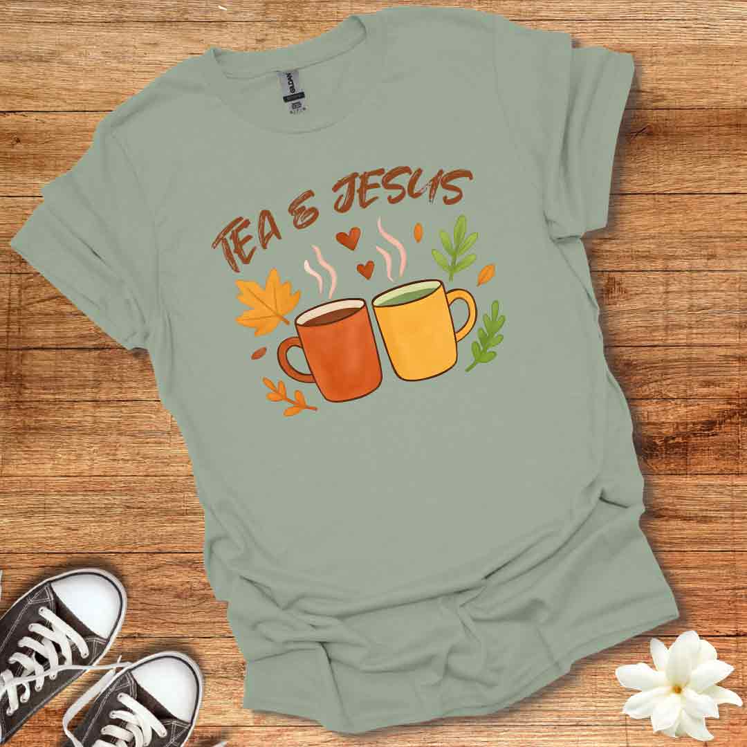 Fall Tea & Jesus T-Shirt