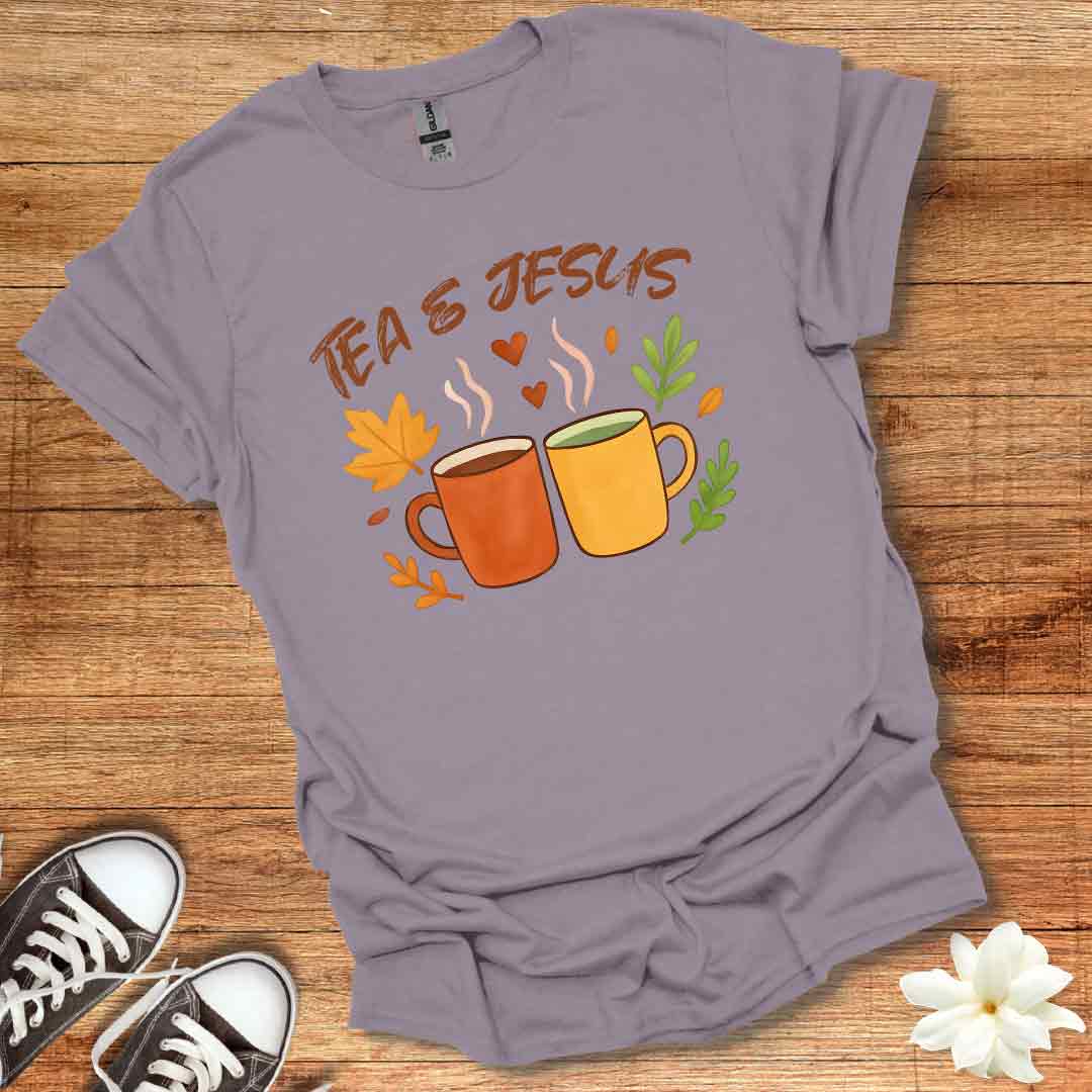 Fall Tea & Jesus T-Shirt