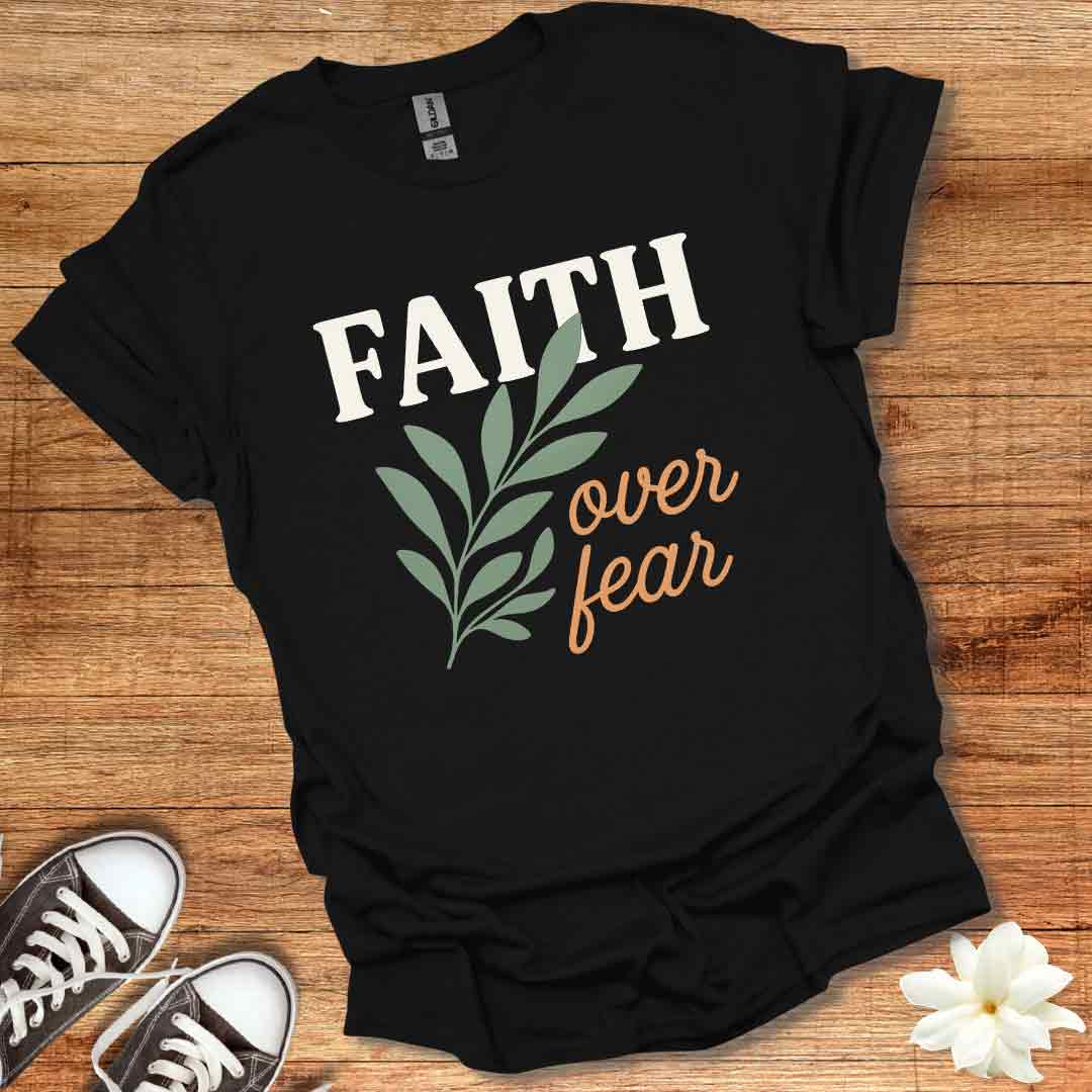 Autumn Faith Over Fear T-Shirt