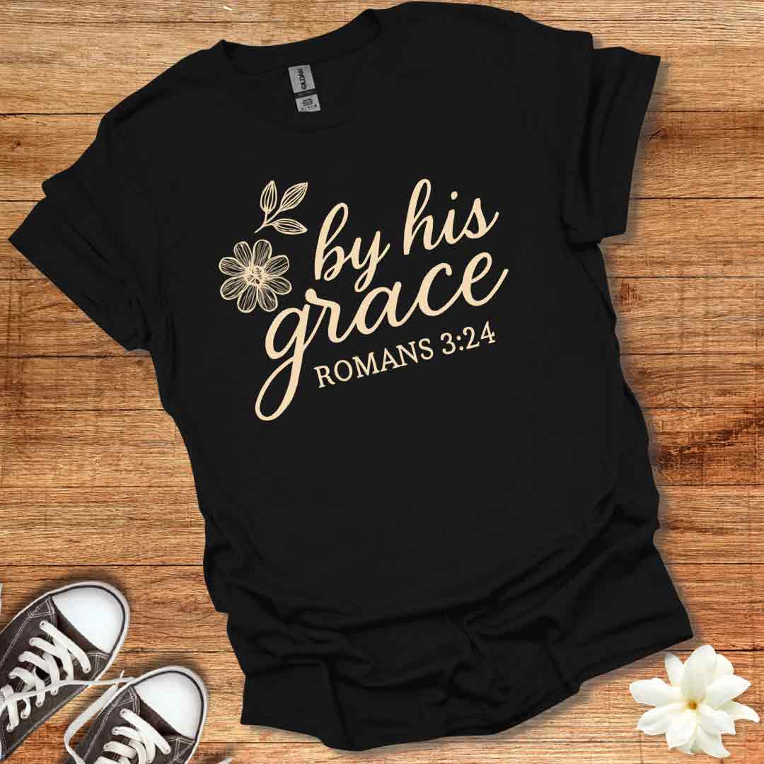 Floral By His Grace T-Shirt