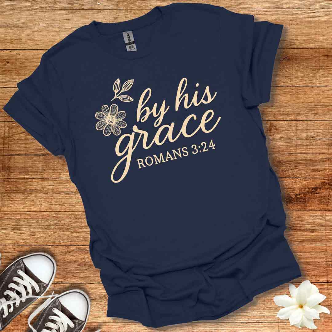 Floral By His Grace T-Shirt
