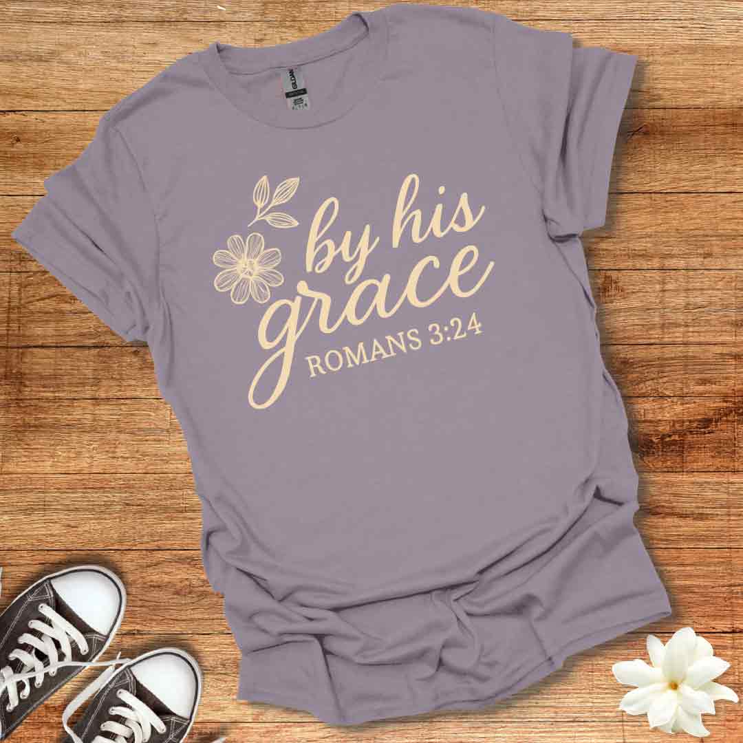 Floral By His Grace T-Shirt