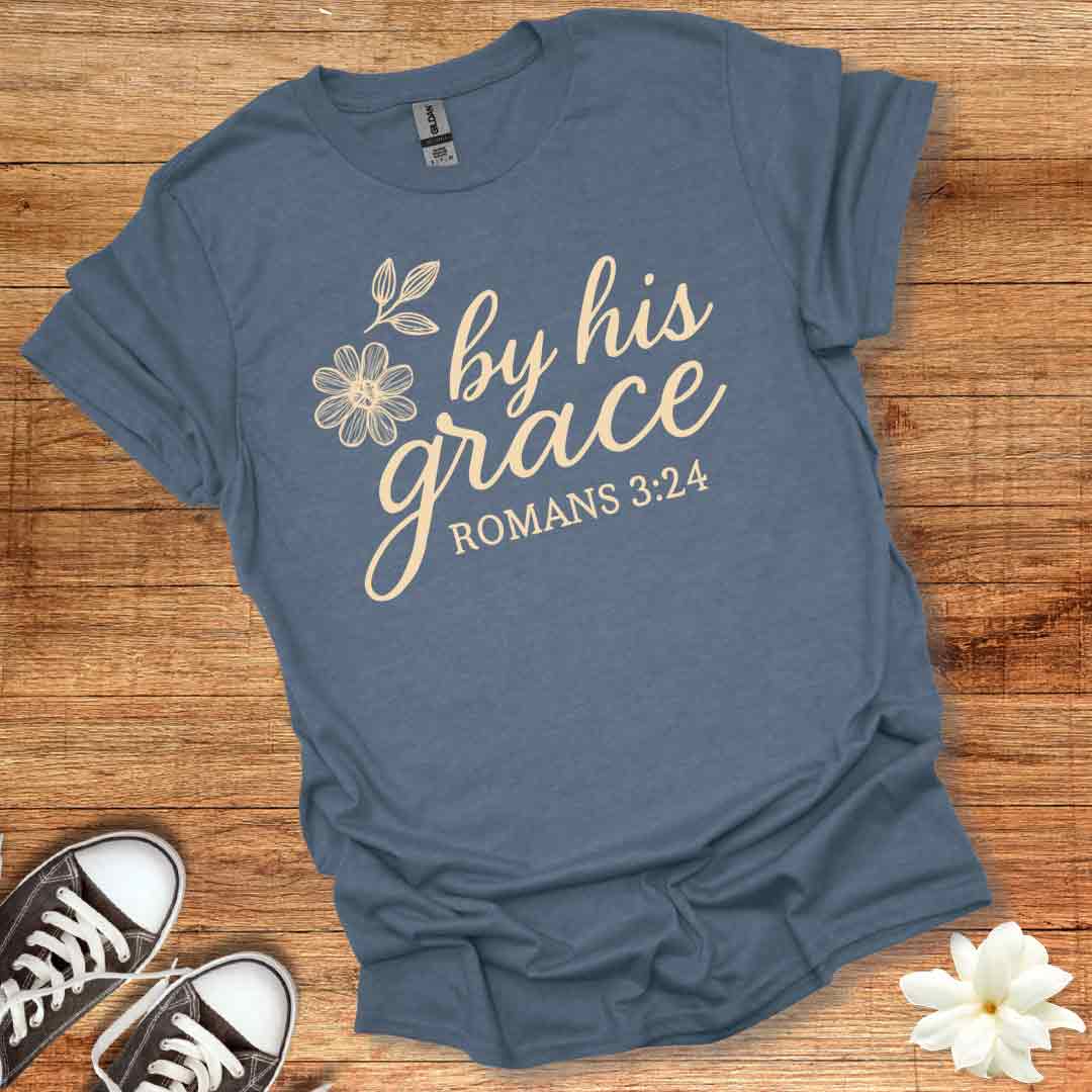 Floral By His Grace T-Shirt
