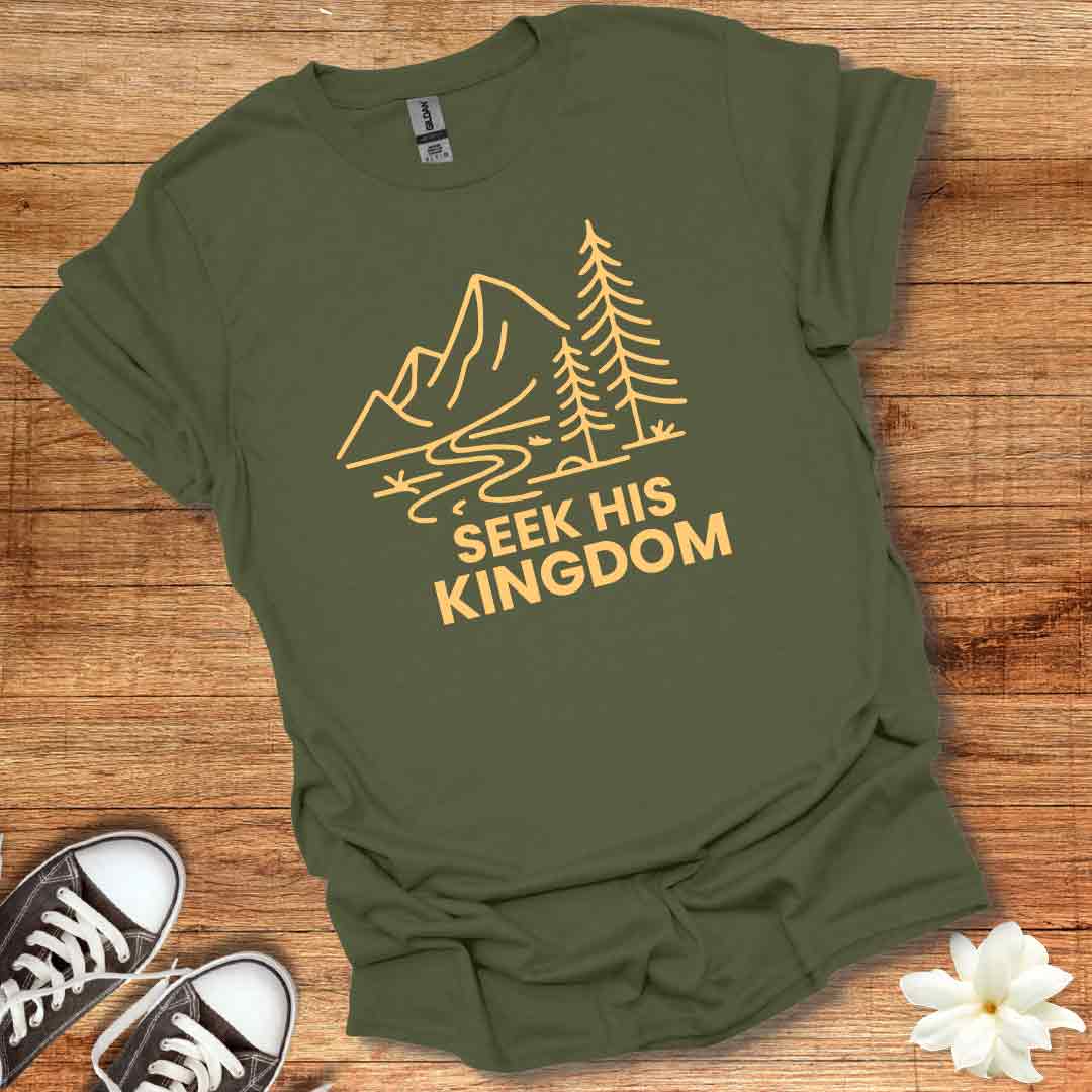 Seek His Kingdom Fall T-Shirt