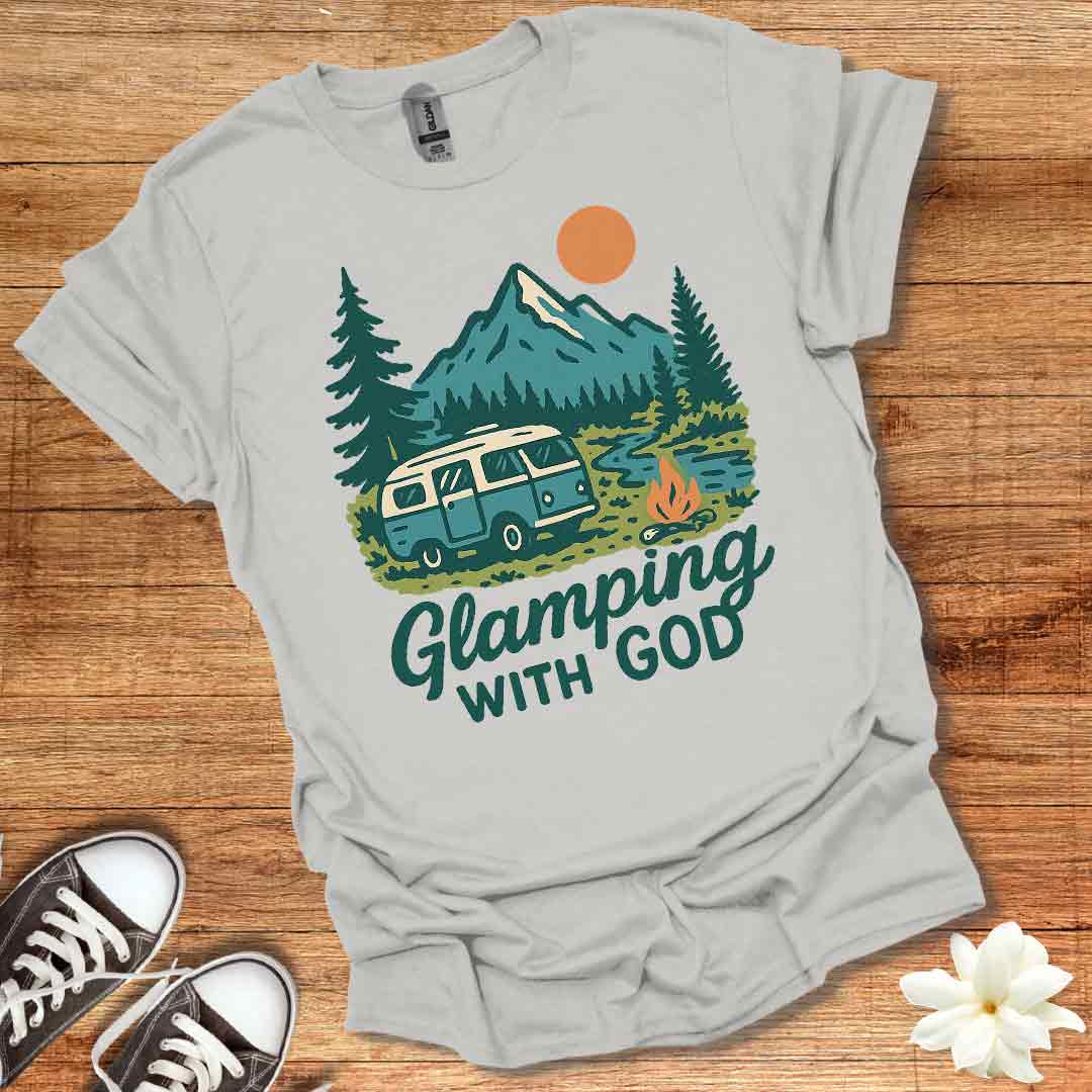 Glamping with God T-Shirt