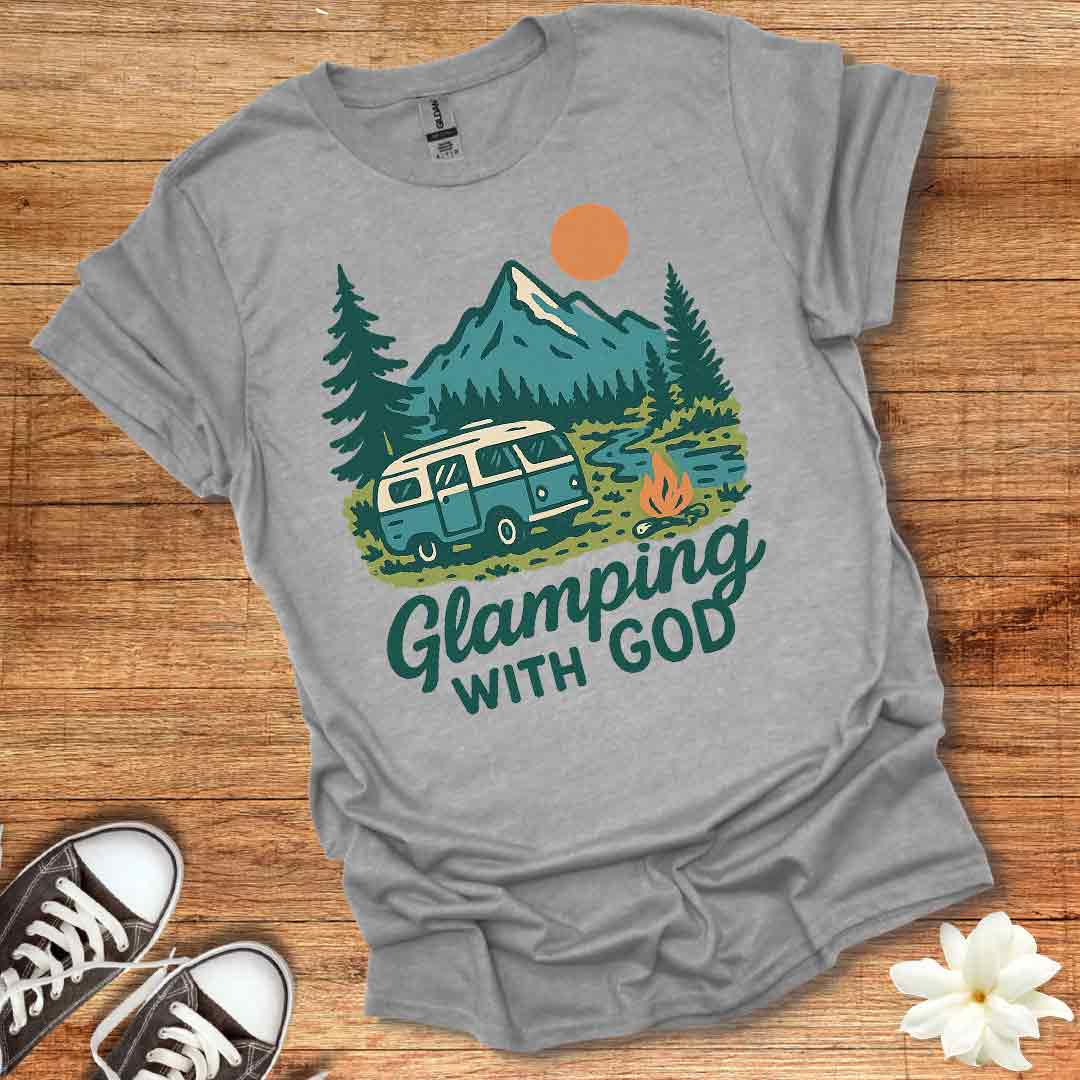 Glamping with God T-Shirt