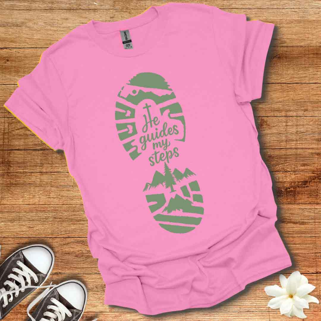 He Guides My Steps T-Shirt