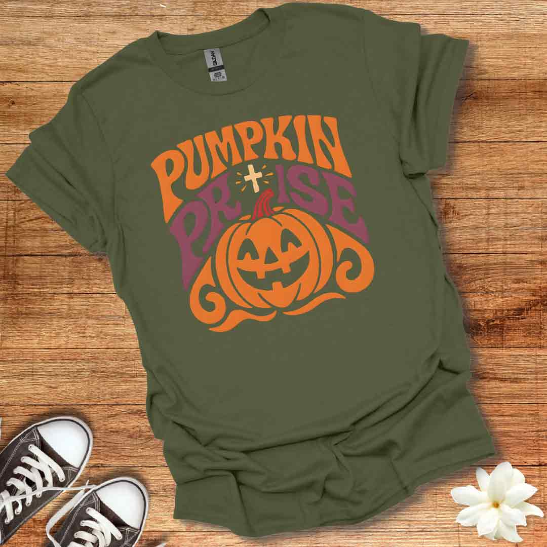 Halloween Pumpkin Praise T-Shirt