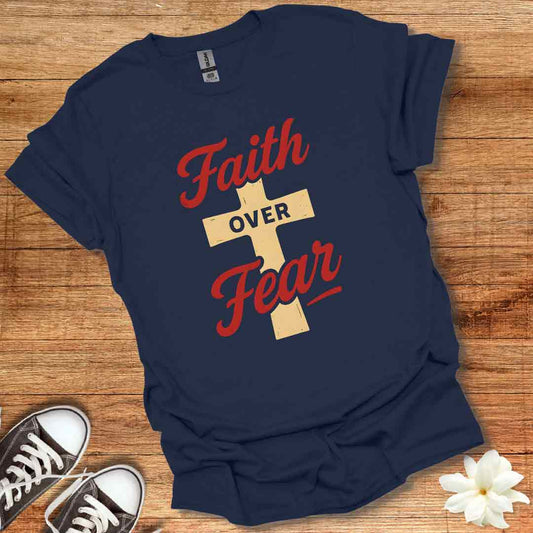 Faith Over Fear Vintage T-Shirt