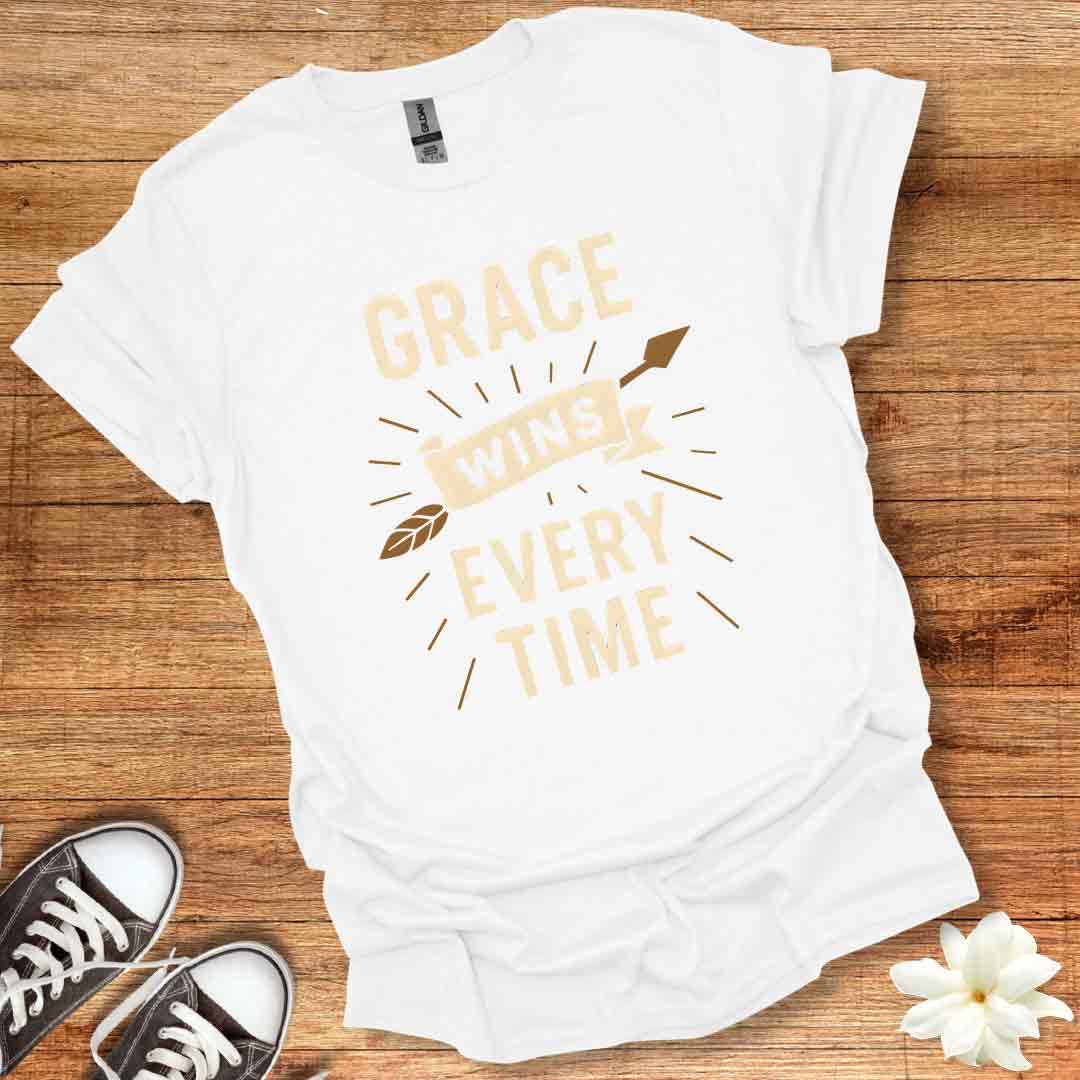 Grace Wins Every Time T-Shirt