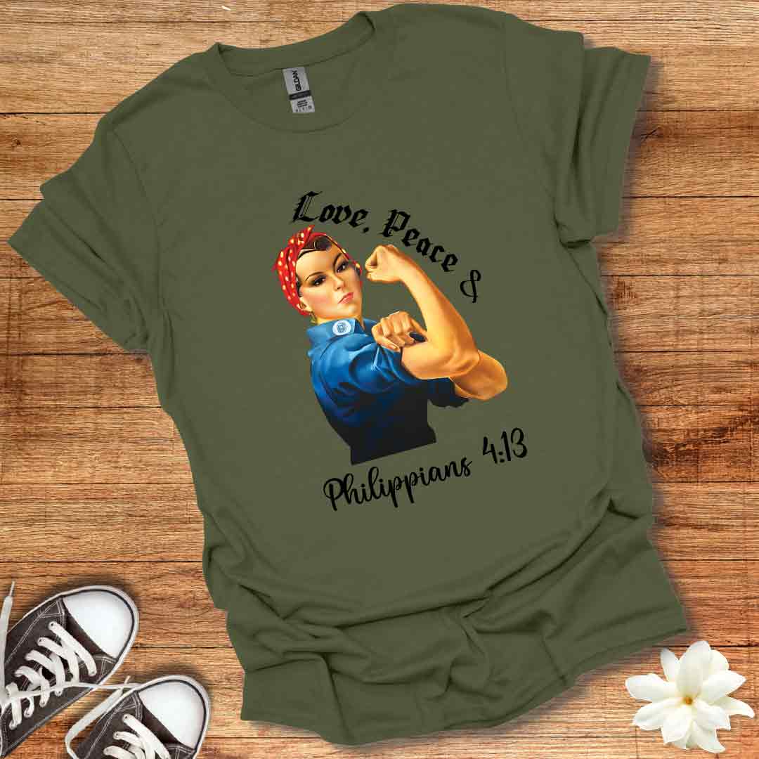 Peace, Love & Strength T-Shirt