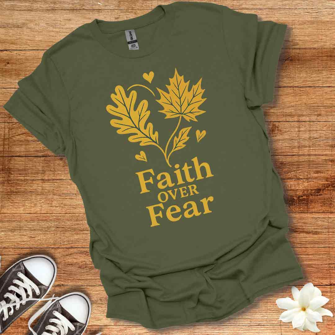 Faith Over Fear Fall T-Shirt