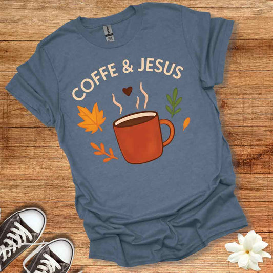Coffee & Jesus Fall T-Shirt