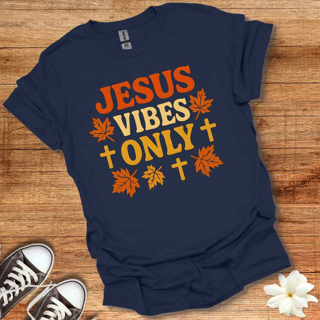 Fall Jesus Vibes Only T-Shirt