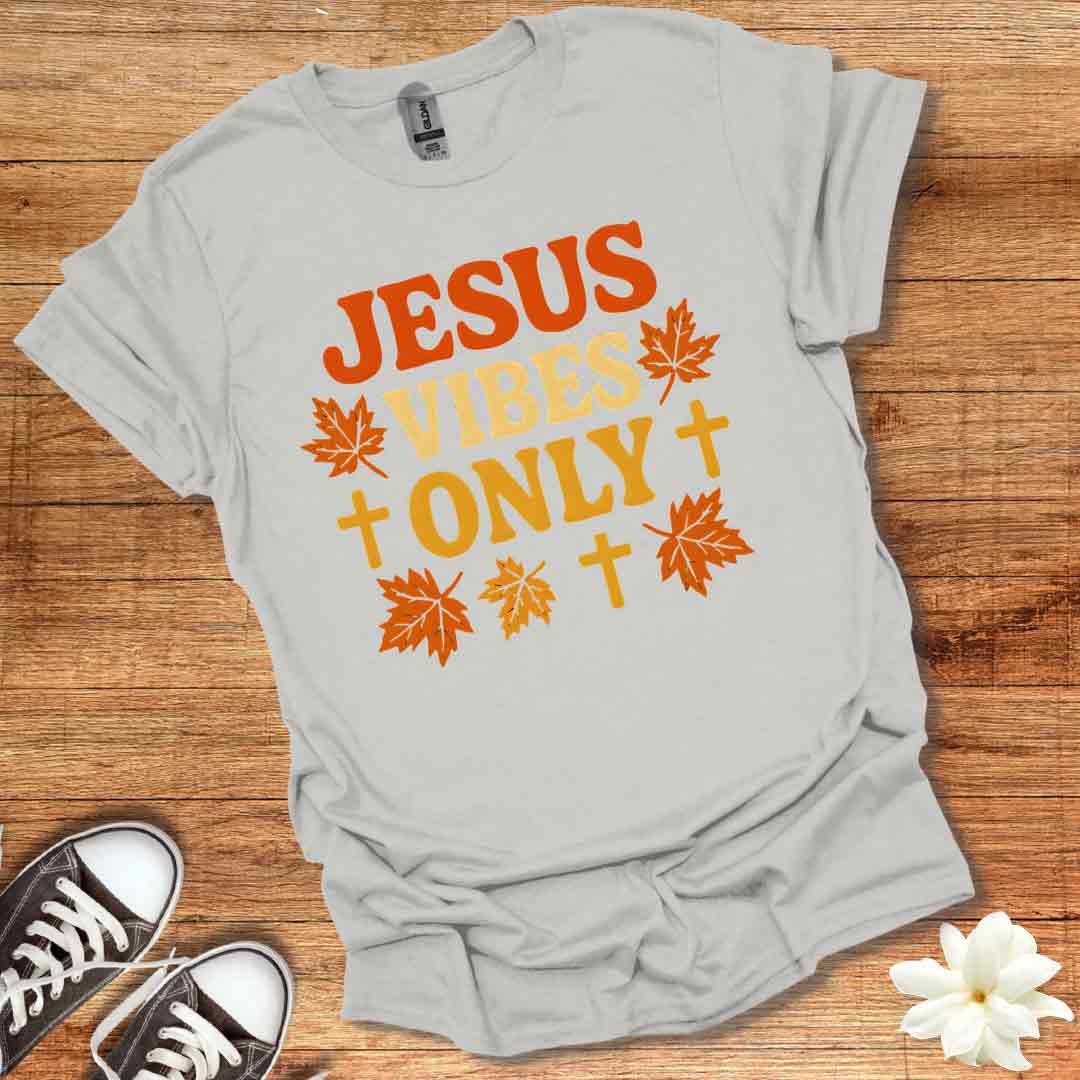 Fall Jesus Vibes Only T-Shirt