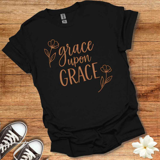 Grace Upon Grace Floral T-Shirt