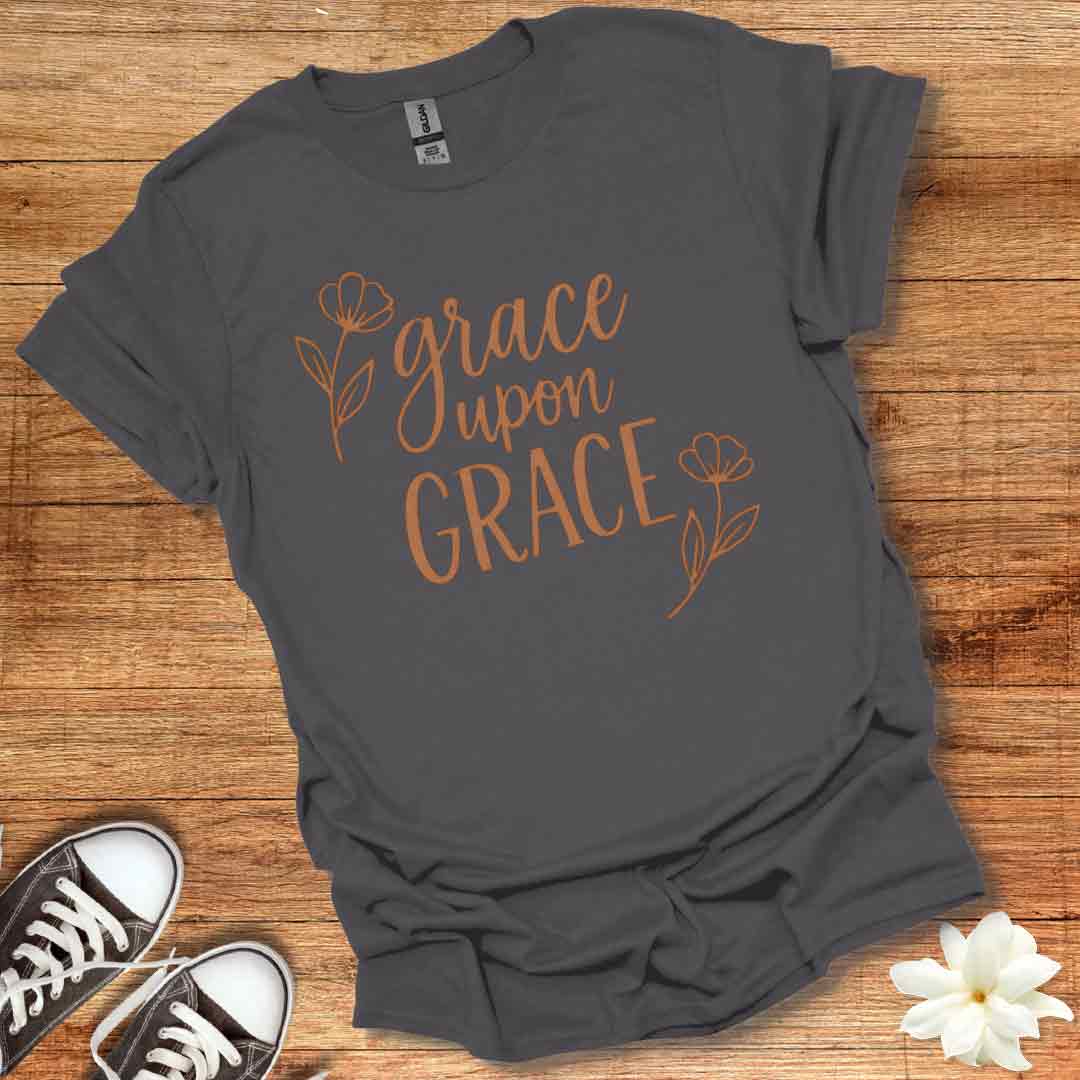 Grace Upon Grace Floral T-Shirt