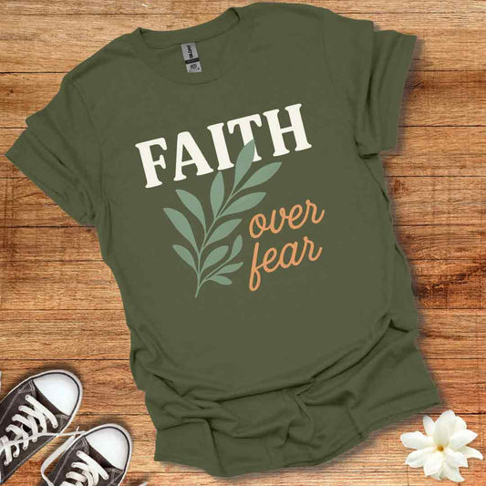 Autumn Faith Over Fear T-Shirt