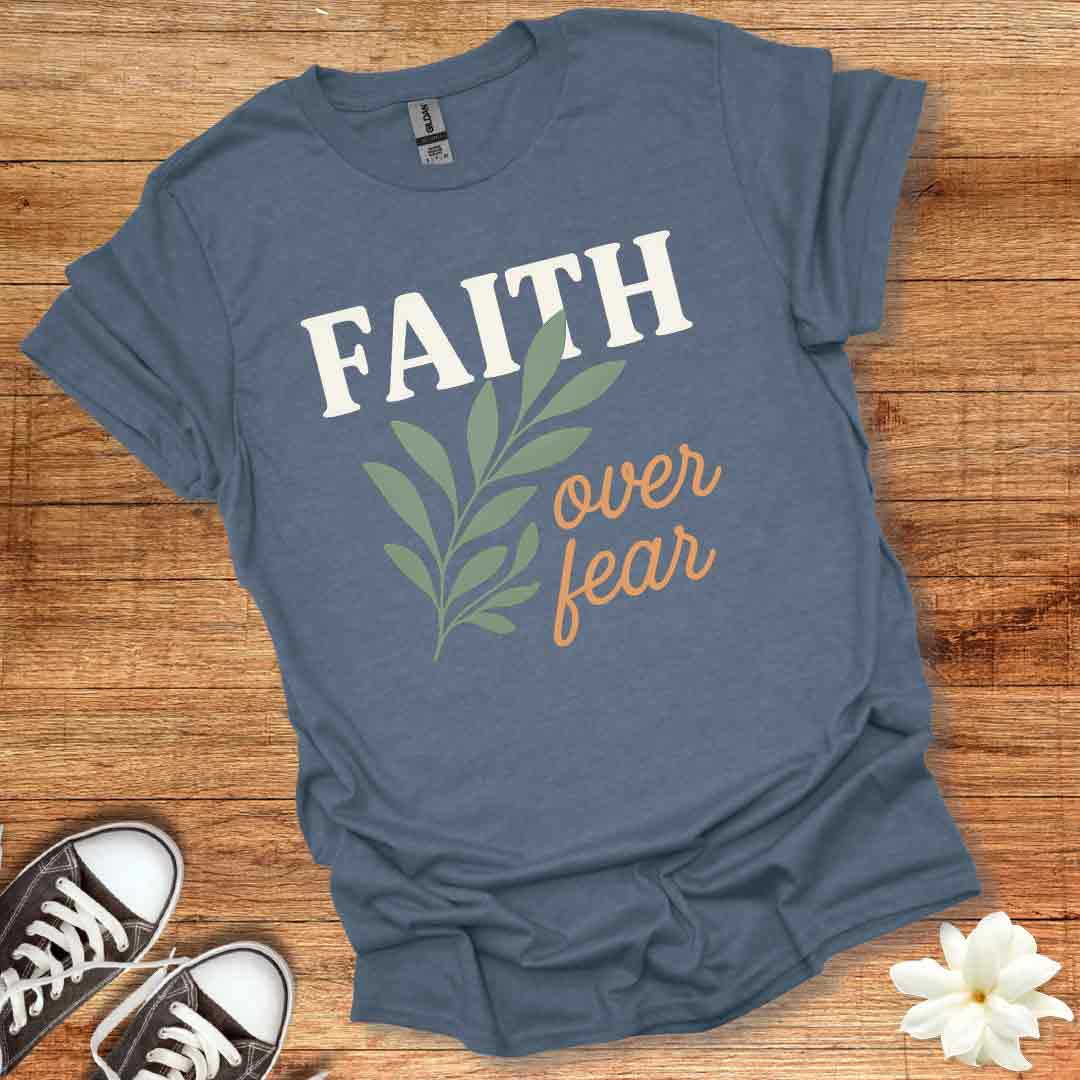 Autumn Faith Over Fear T-Shirt