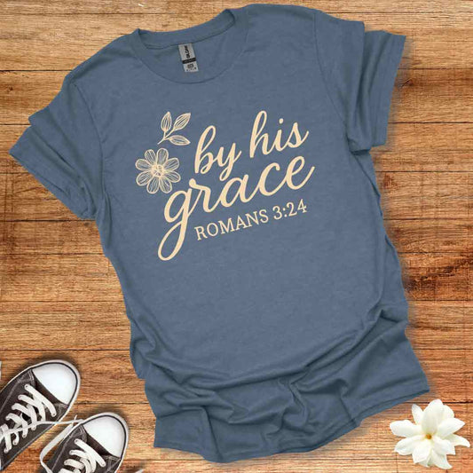Floral By His Grace T-Shirt