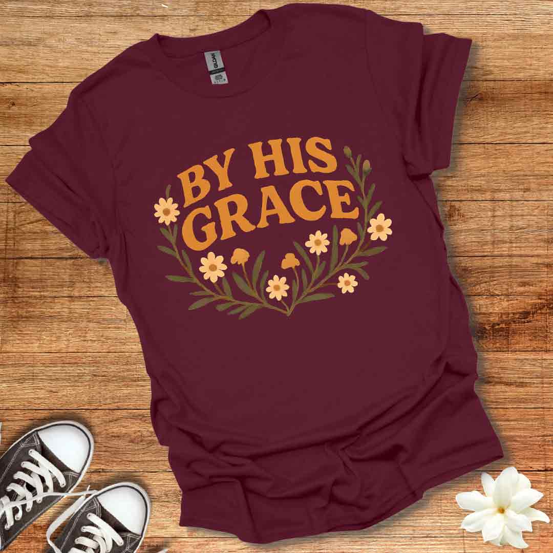 By His Grace Fall T-Shirt