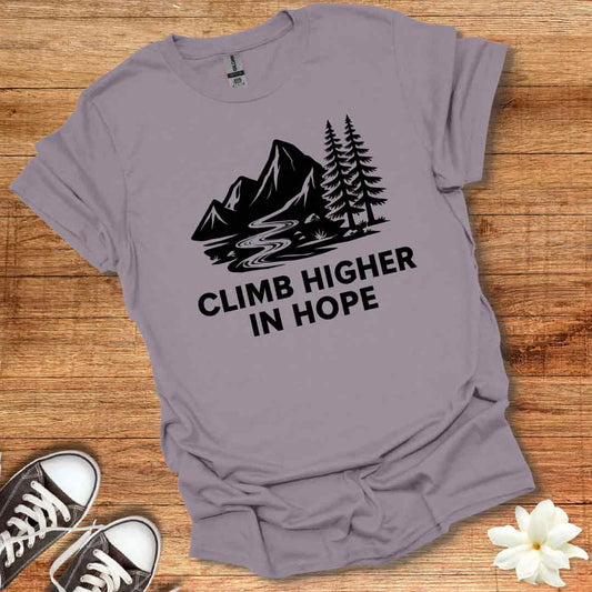 Climb Higher In Hope T-Shirt