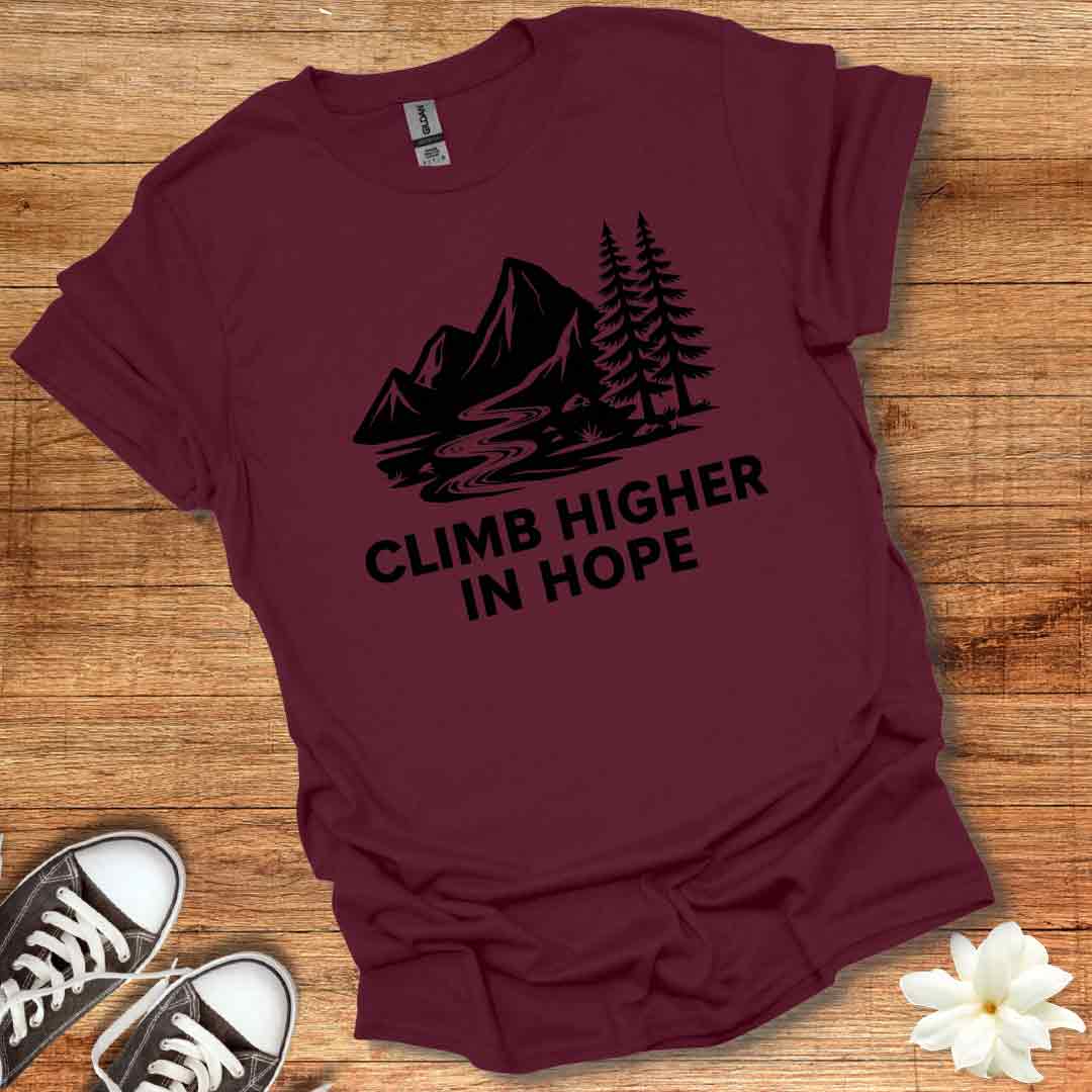 Climb Higher In Hope T-Shirt