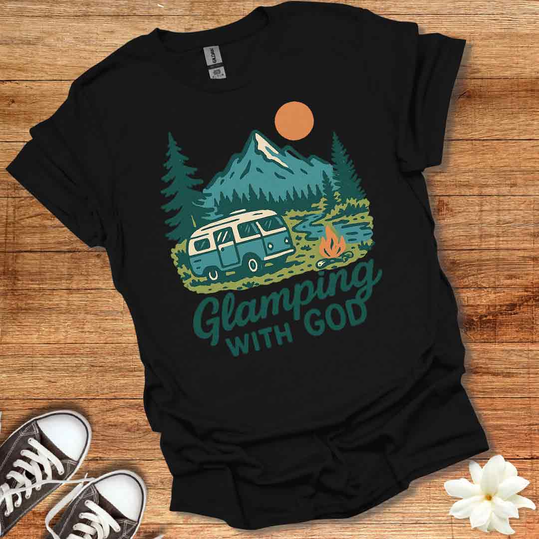 Glamping with God T-Shirt