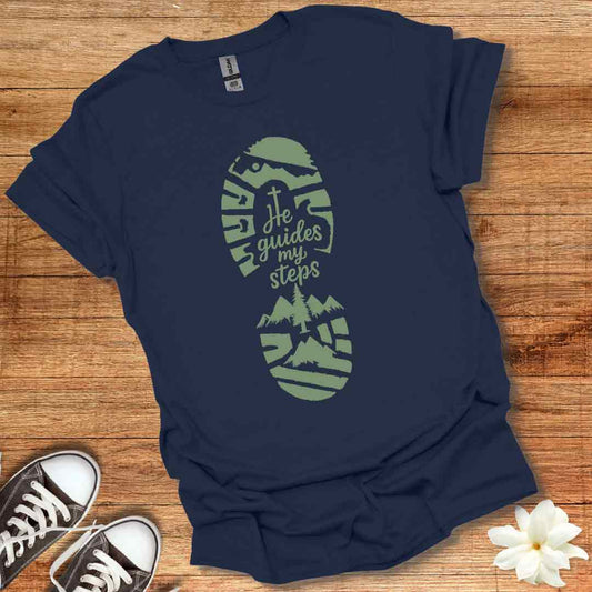 He Guides My Steps T-Shirt