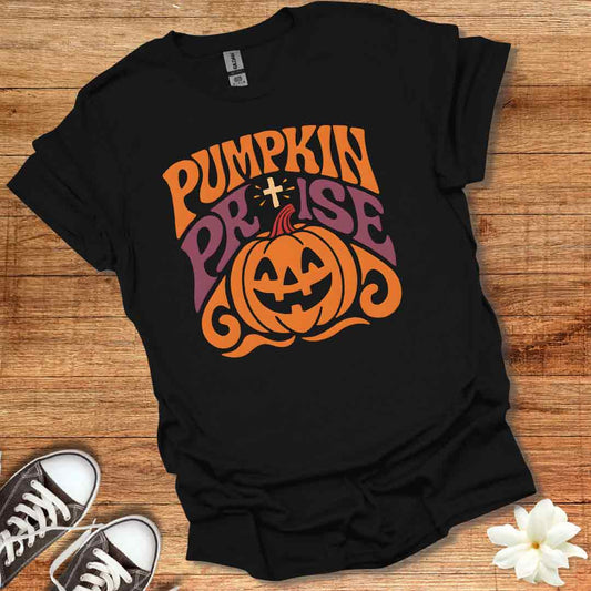 Halloween Pumpkin Praise T-Shirt