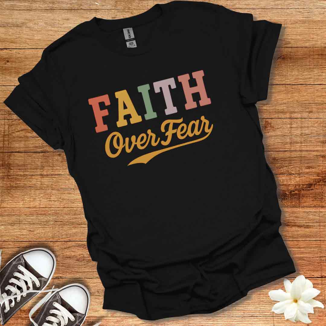 Retro Faith Over Fear T-Shirt