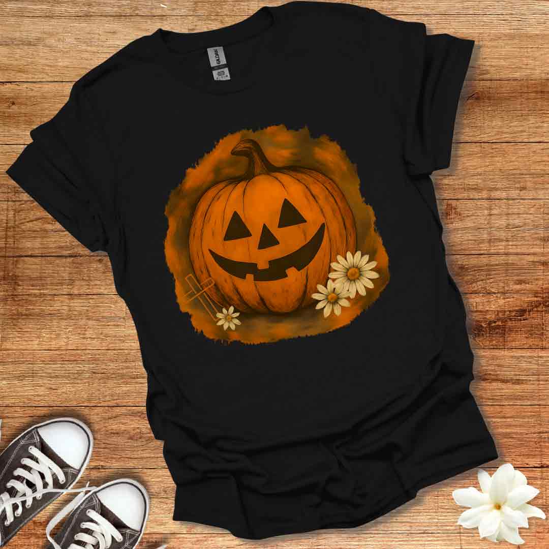 Daisy Pumpkin T-Shirt