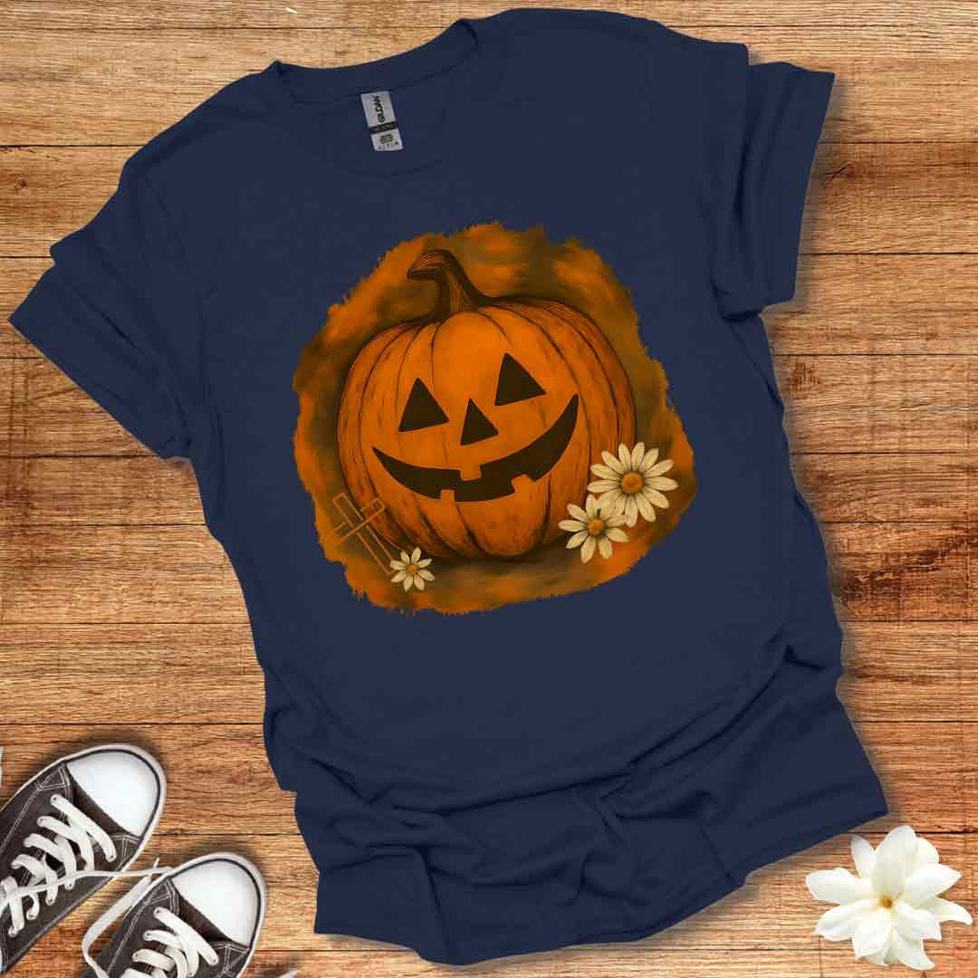 Daisy Pumpkin T-Shirt