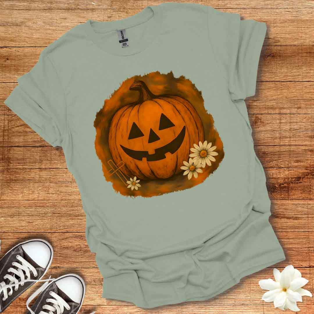 Daisy Pumpkin T-Shirt