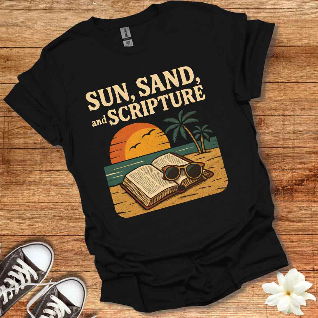 Sun Sand Scripture T-Shirt