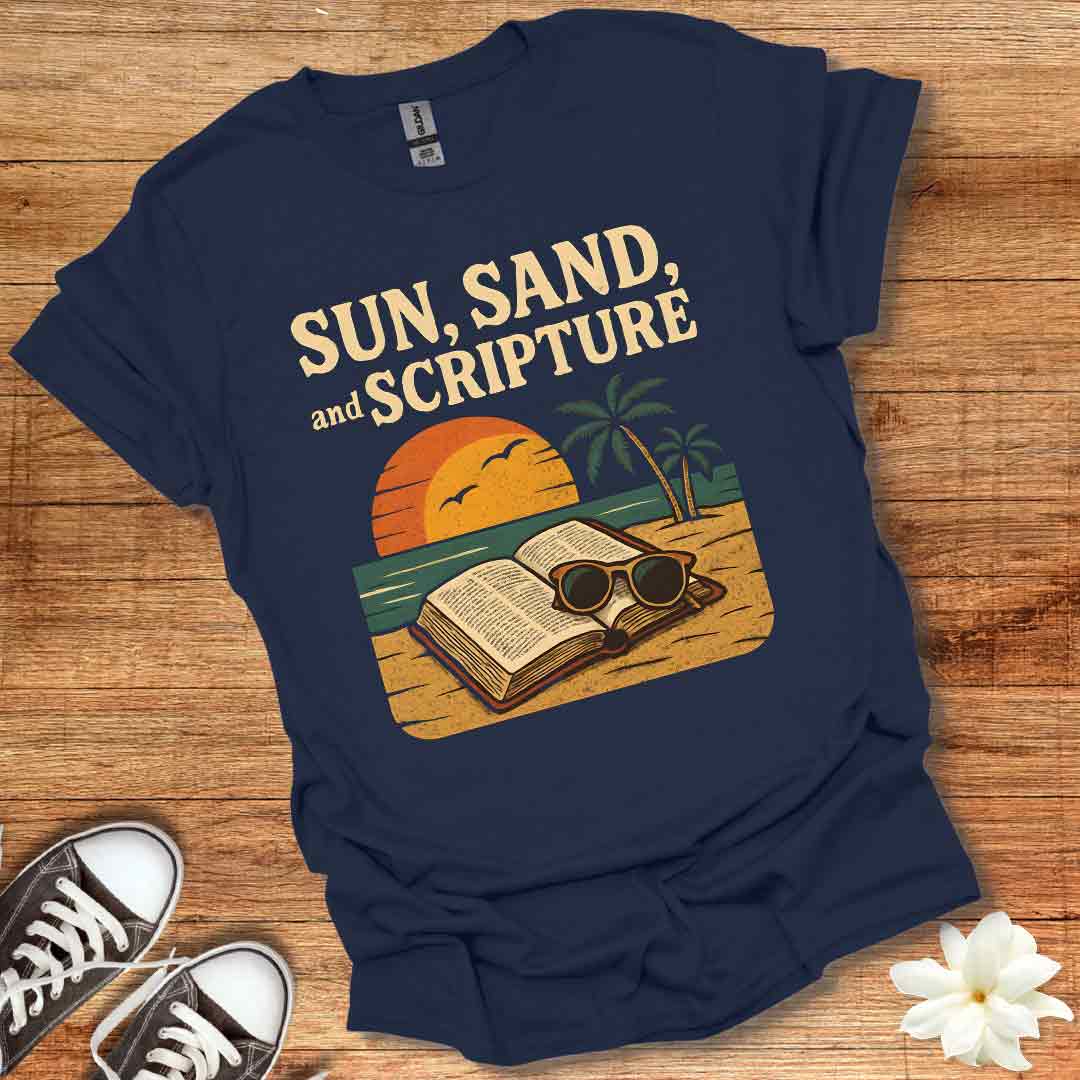 Sun Sand Scripture T-Shirt